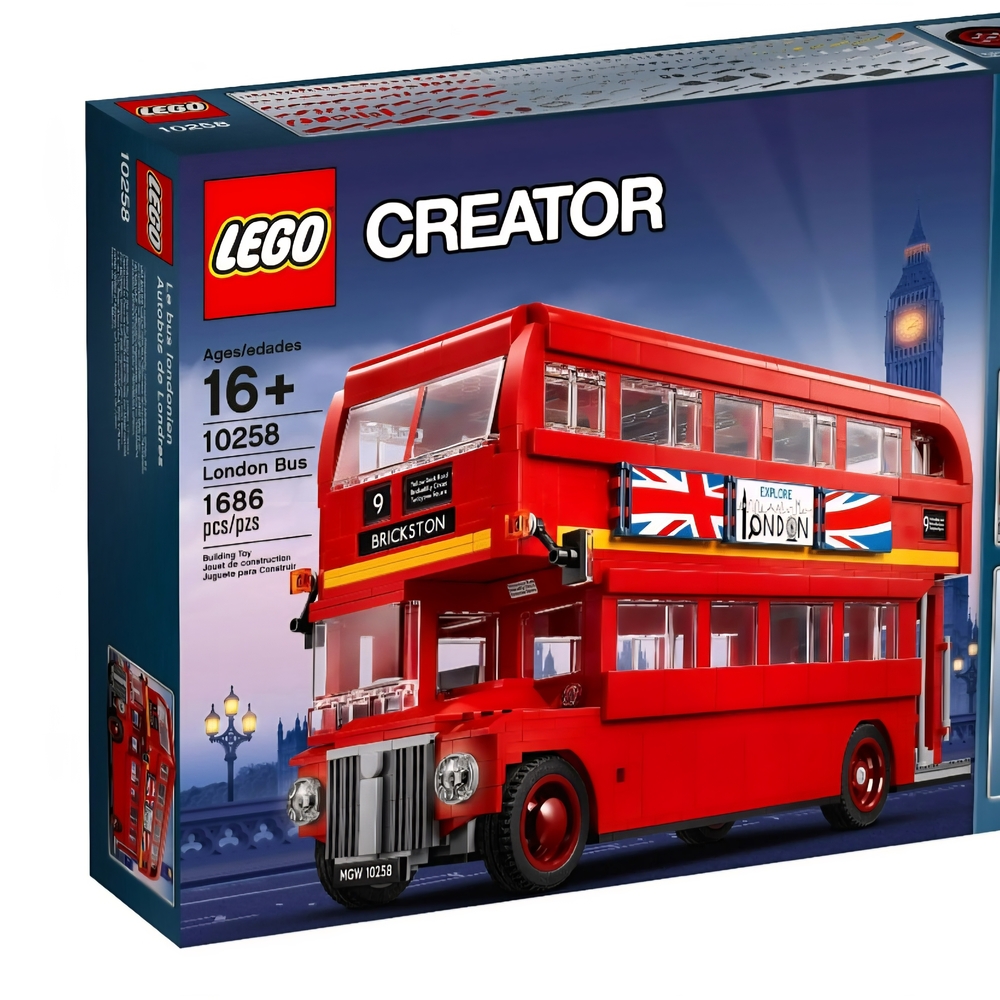 LEGO Creator London Bus - Vibrant Red